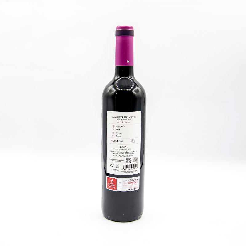 Eguren Ugarte Crianza- Rouge – Image 2
